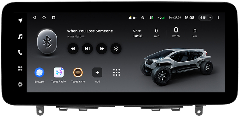 Магнитола Мерседес W204