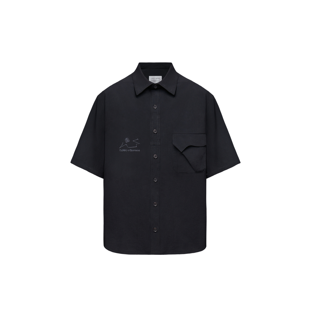 Рубашка Called a Garment Hikercore Shirt "Black"