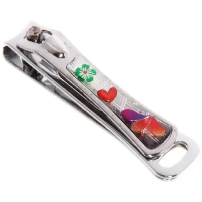 Кусачки для ногтей «Бабочки и цветы», цвет микс 5см ✦