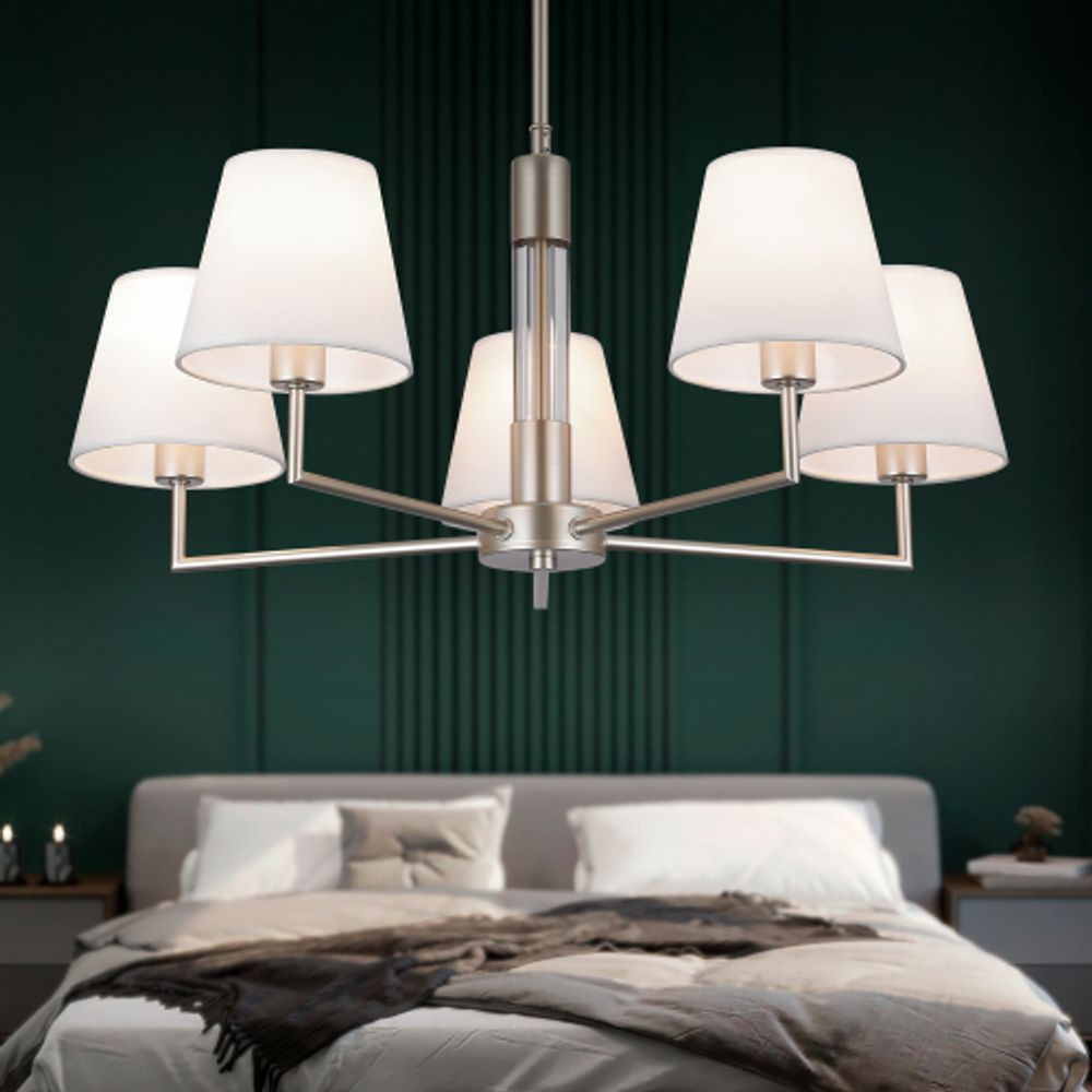 Люстра Rivoli Freda 2089-305 5 х Е14 40 Вт классика аналог | Rivoli