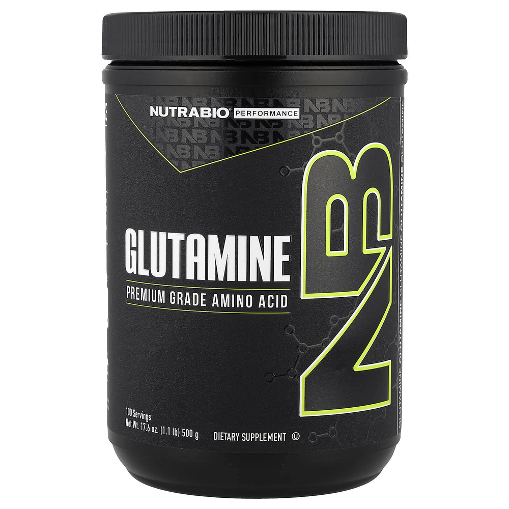 NutraBio, Глутамин, 500 г (1,1 фунта)