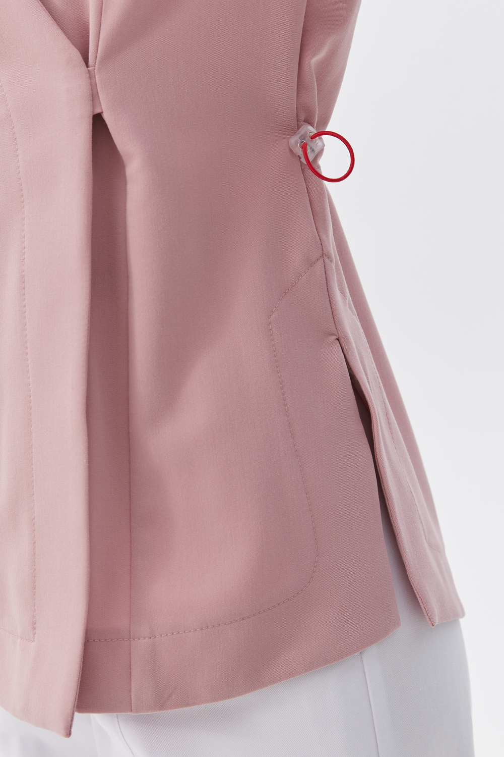 Топ с запахом медицинский женский Йошо, роза