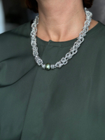 HMG 1131 S/Green Колье  Византия арт.1657