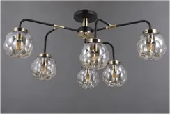 40345MD/6 MBK+AB (1) Люстра (NW)