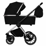 Коляска 3 В 1  Carrello  Optima  CRL-6504  Leather Black обновленная