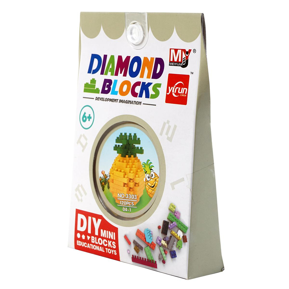 Мини-конструктор Фруктовый рай,в ассорт.