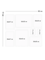 Картины на стену интерьерные на холсте 8 шт