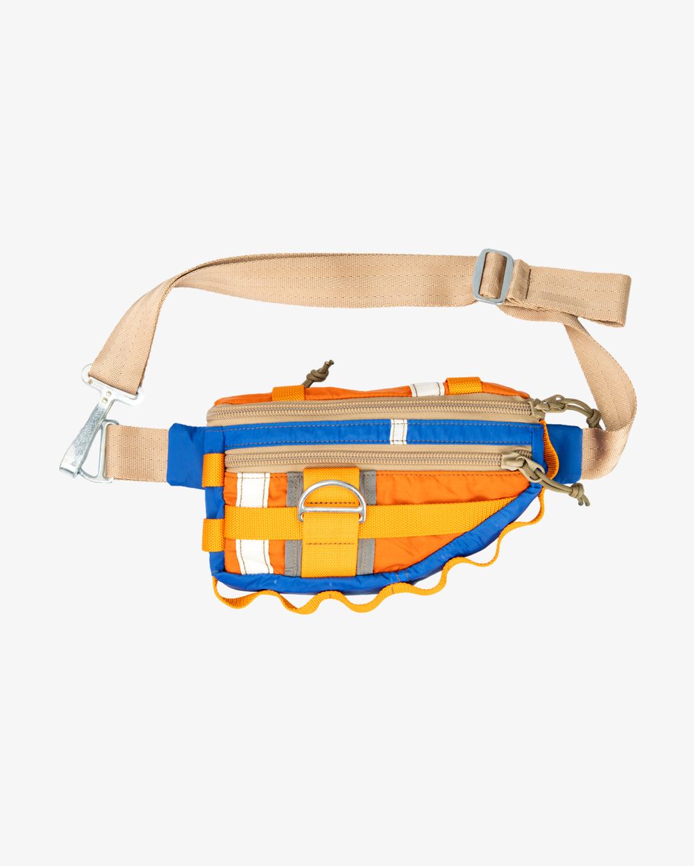 Сумка Stratopacks поясная SP-E0227 оранжево-синяя