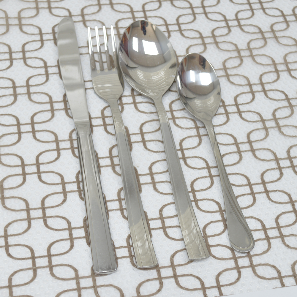 Коврик для кухонных ящиков в рулоне 60*150см "Узоры", коричневый