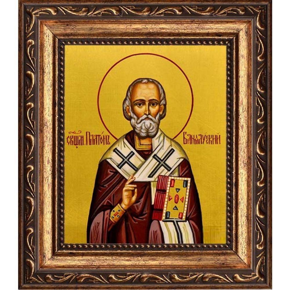 Платон Йованович, Банялукский, епископ, священномученик. Икона на холсте.