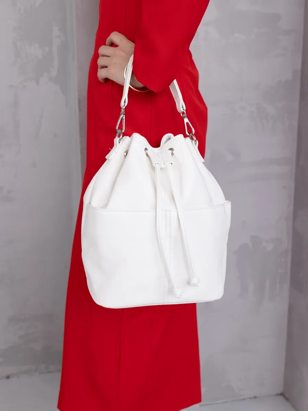 сумка через плечо тоут средняя мешок