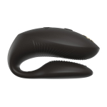 Черный вибратор 8см для пар с пультом ДУ и управлением через приложение We-Vibe Chorus Pro Satin Black SNSP1SG9