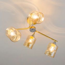 Citilux Клод CL137142 Люстра потолочная Золото