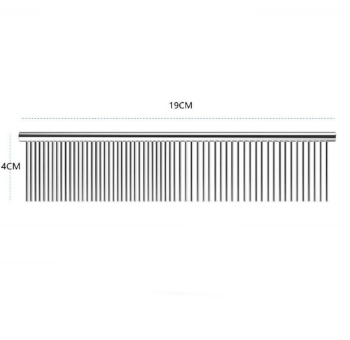 Nunbell Расческа для кошек и собак металлическая
