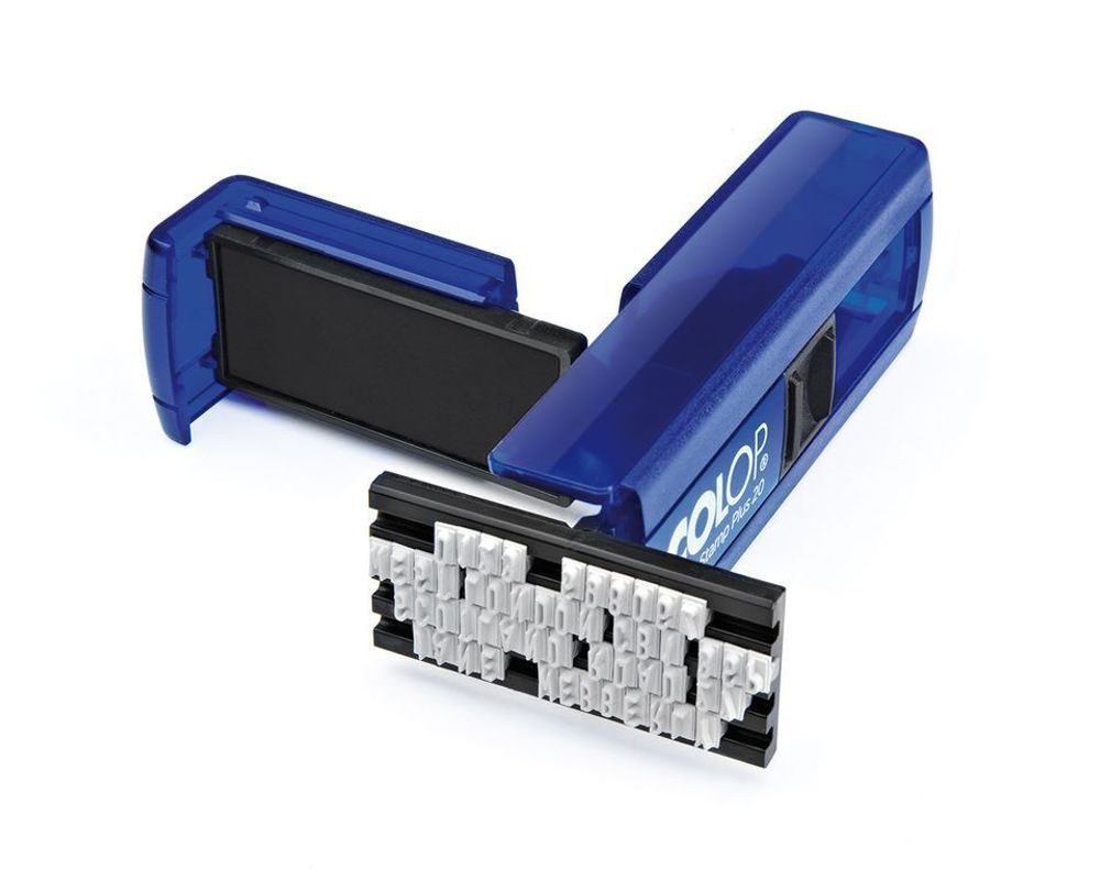 Самонаборный карманный штамп Colop Pocket Stamp Plus 20 Set