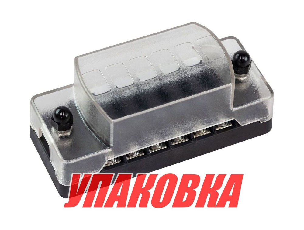 Блок на 6 предохранителей, Marine Rocket (упаковка из 10 шт.)
