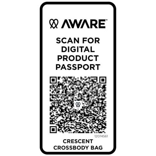 Crescent сумка через плечо Aware™ плотностью 500 г/м² из переработанного материала