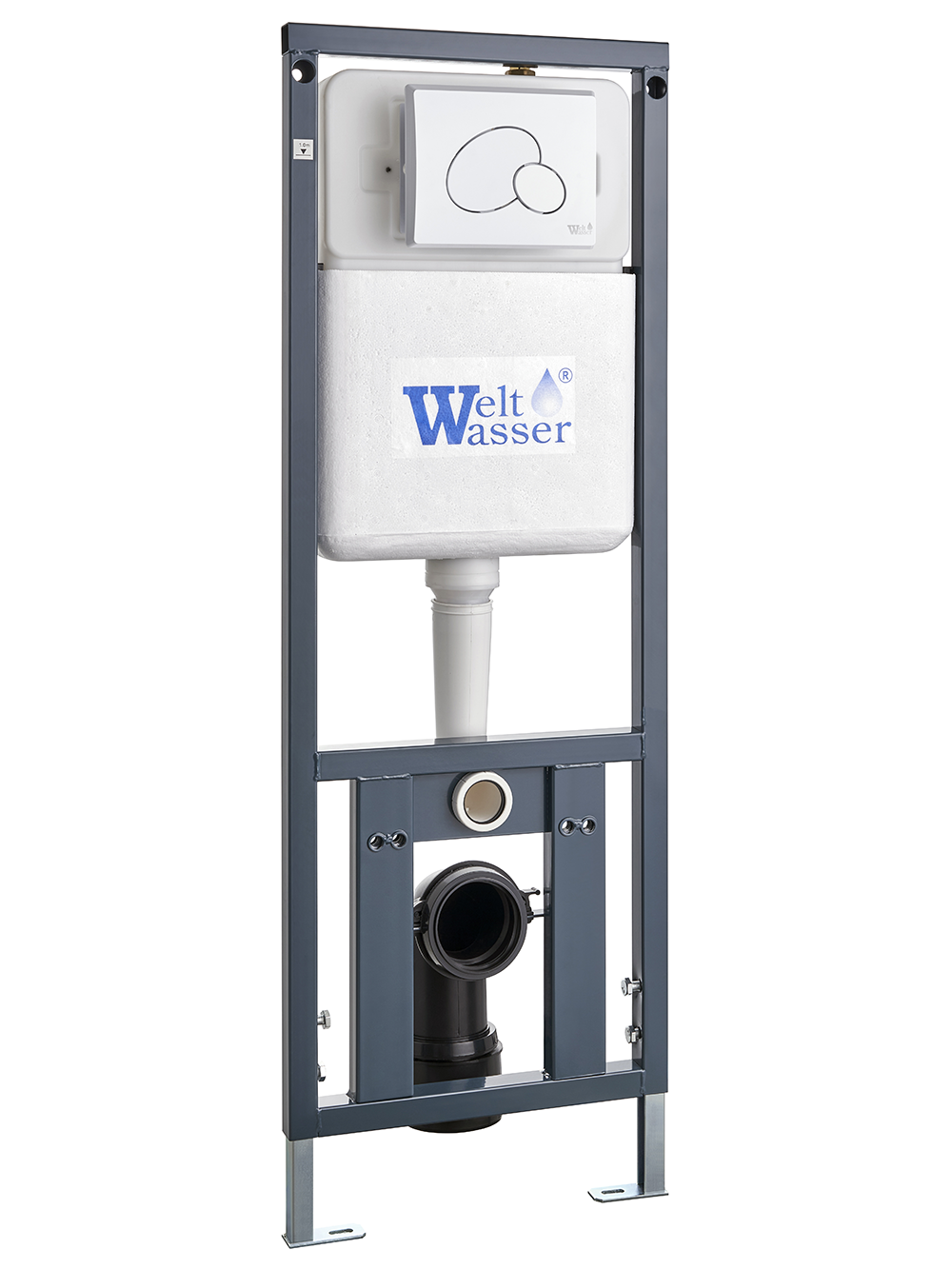 Инсталляция для унитаза без кнопки WeltWasser  WW MARBERG 410   10000005948