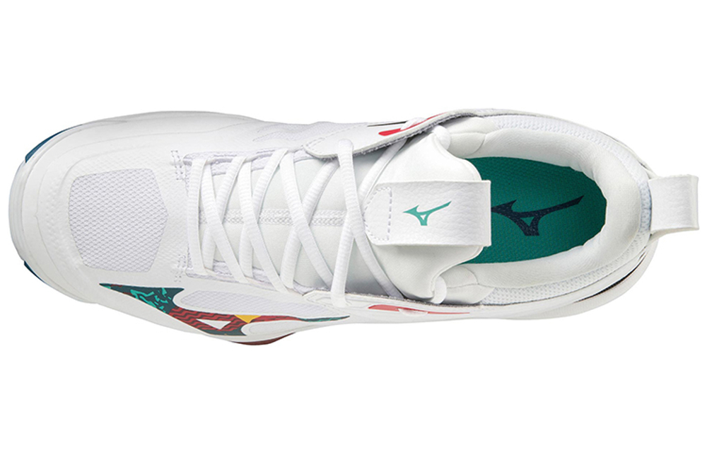 Mizuno Volleyball Shoes Unisex Mid top White