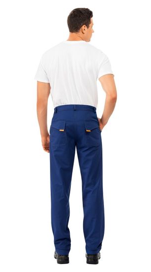 Костюм "Спец-1" брюки (т.синий/серый/оранжевый)