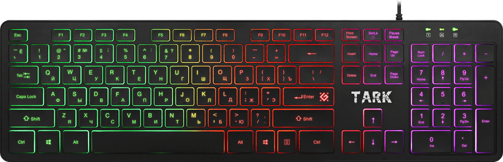 Игровой набор Defender Tark C-779,мышь+клавиатура+ковер