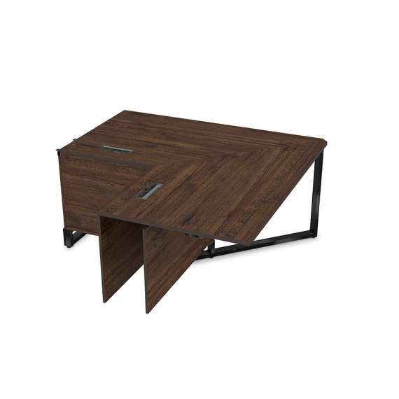 16СУС.184 Стол угловой бенч, средний модуль (1400/800*1400/800*750)