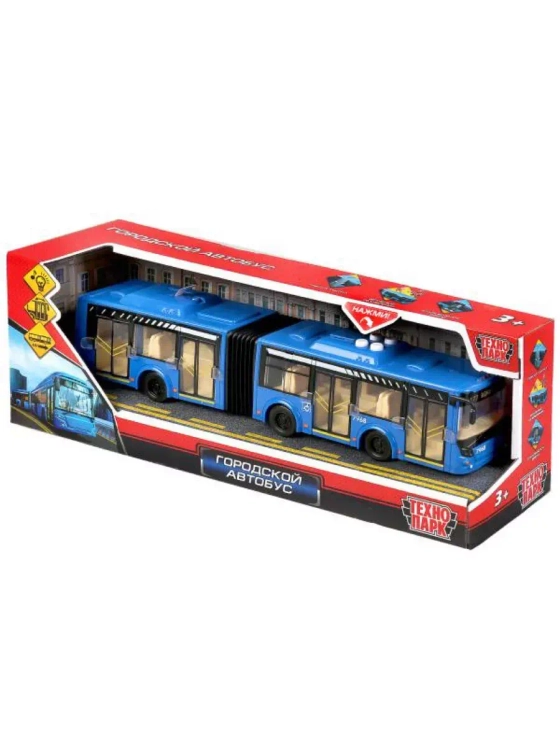 Игрушечный транспорт Автобус детский звук свет 32,5 см