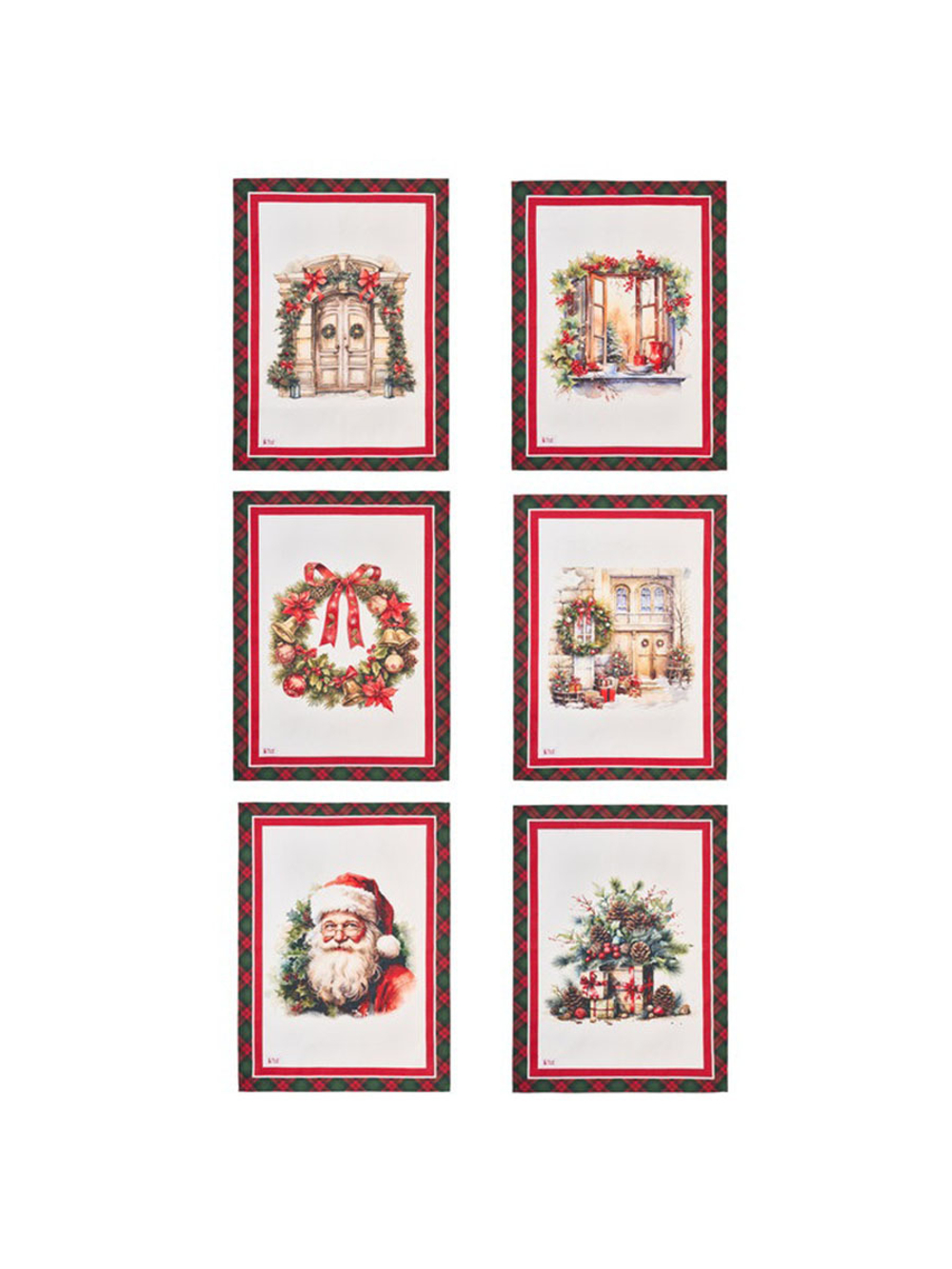 Кухонное полотенце "Приближение Рождества" 50x70см