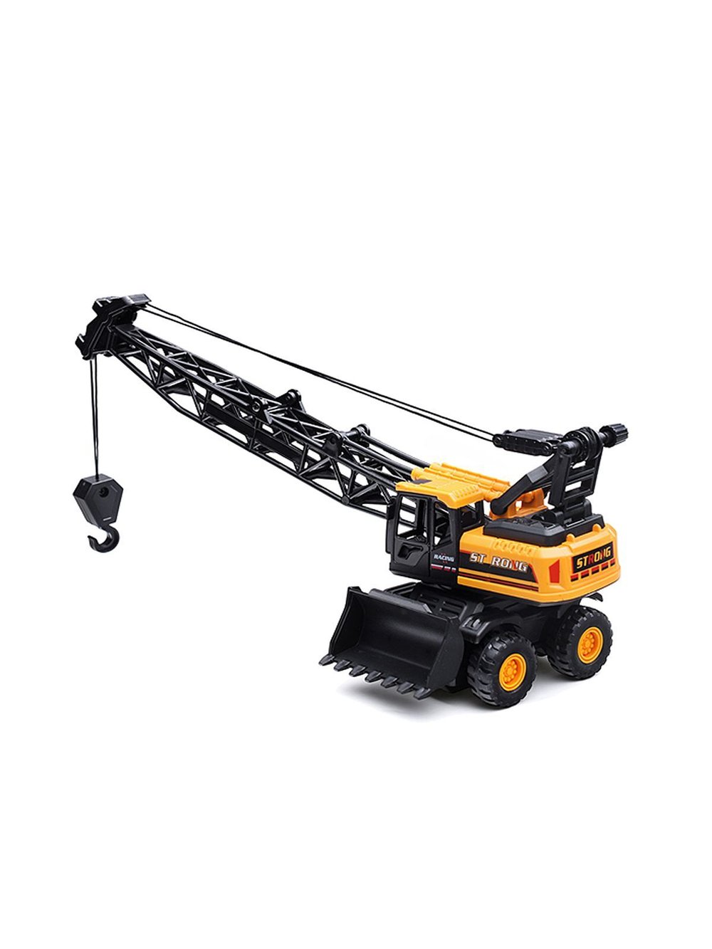 Игрушка Машина Кран с ковшом и прицепом. инерционная ( BHX903)