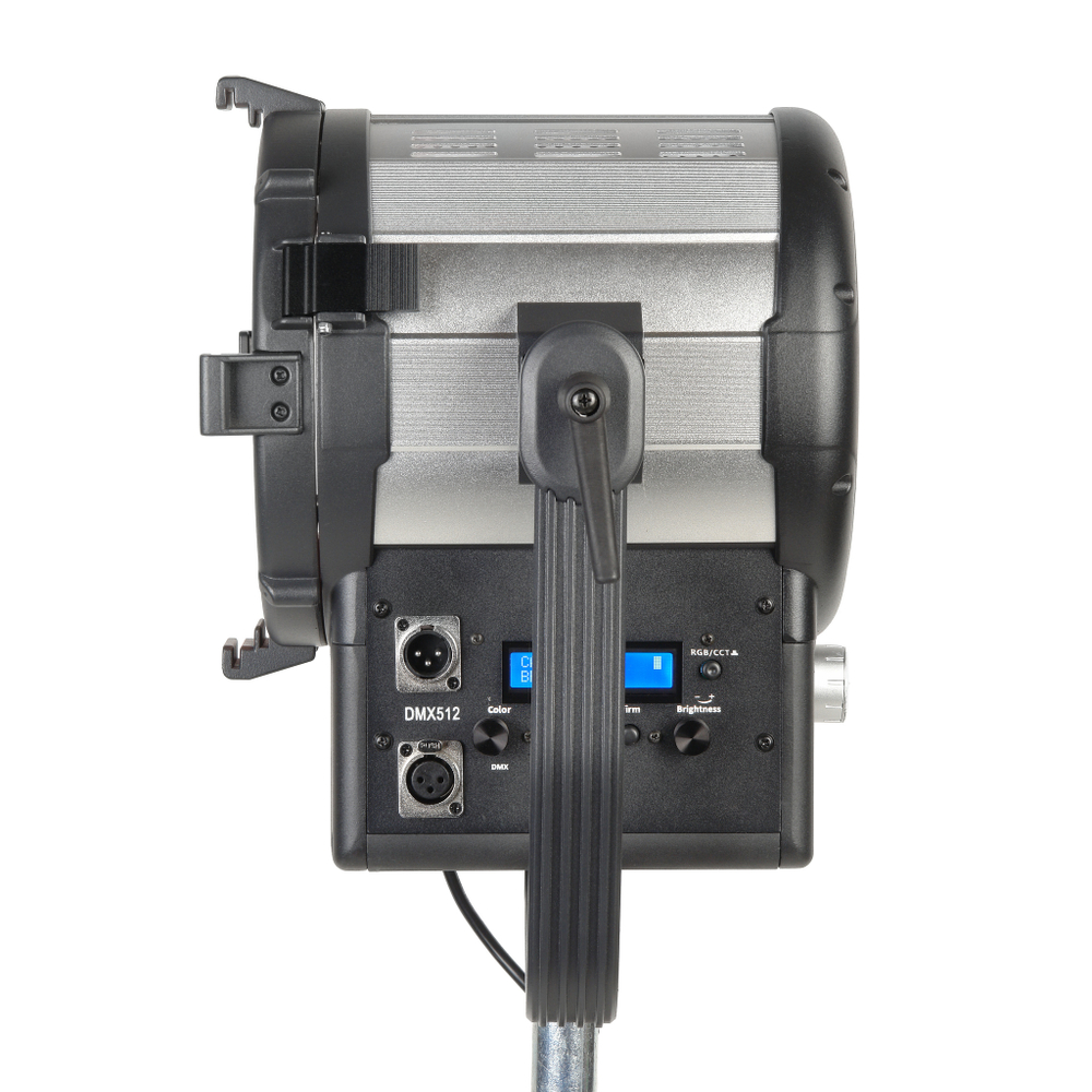 Осветитель студийный GreenBean Fresnel 200 RGB X3 DMX