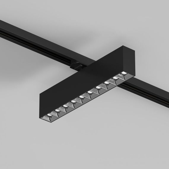 Трековый светодиодный светильник Denkirs Edder DK6444-BK