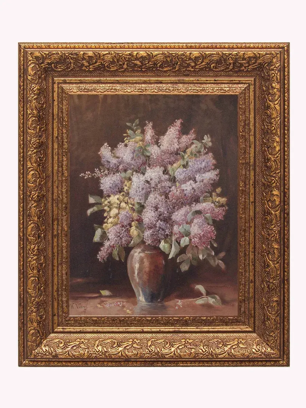 Картина на стену интерьерная на холсте 31*37 см