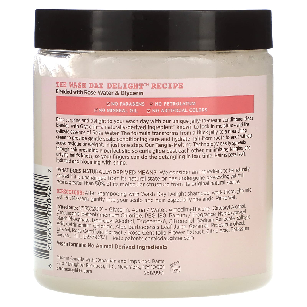 Carol's Daughter, Wash Day Delight, Dream Detangler, крем-кондиционер для волос, 567 г (20 унций)