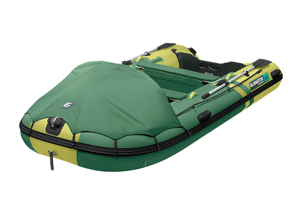 Лодка ПВХ Gladiator Active C420AL с алюминиевым полом