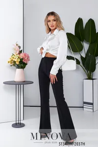 Брюки 2037Н-черный Minova