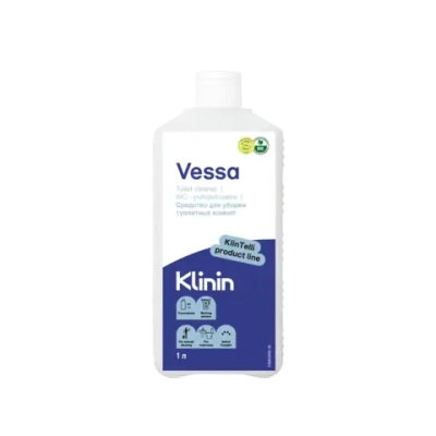 Klinin: Весса 1л для уборки туалетных комнат (концентрат)
