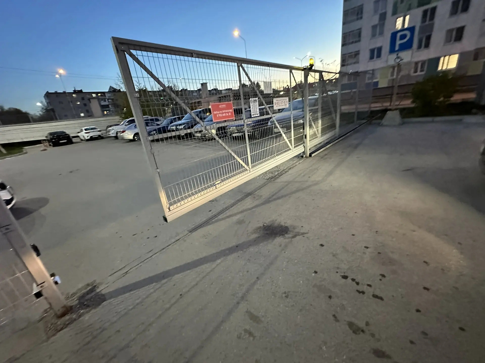 Откатные (сдвижные) ворота