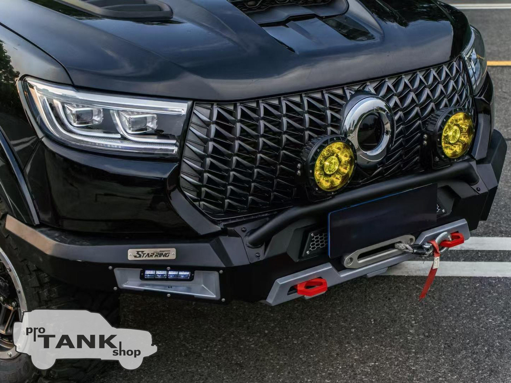 GWM POER Передний бампер силовой (Дорестайлинг)