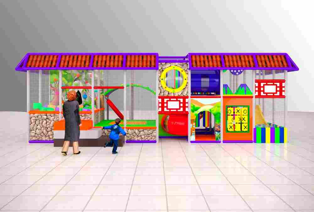 Детский игровой лабиринт «Смешные повороты»