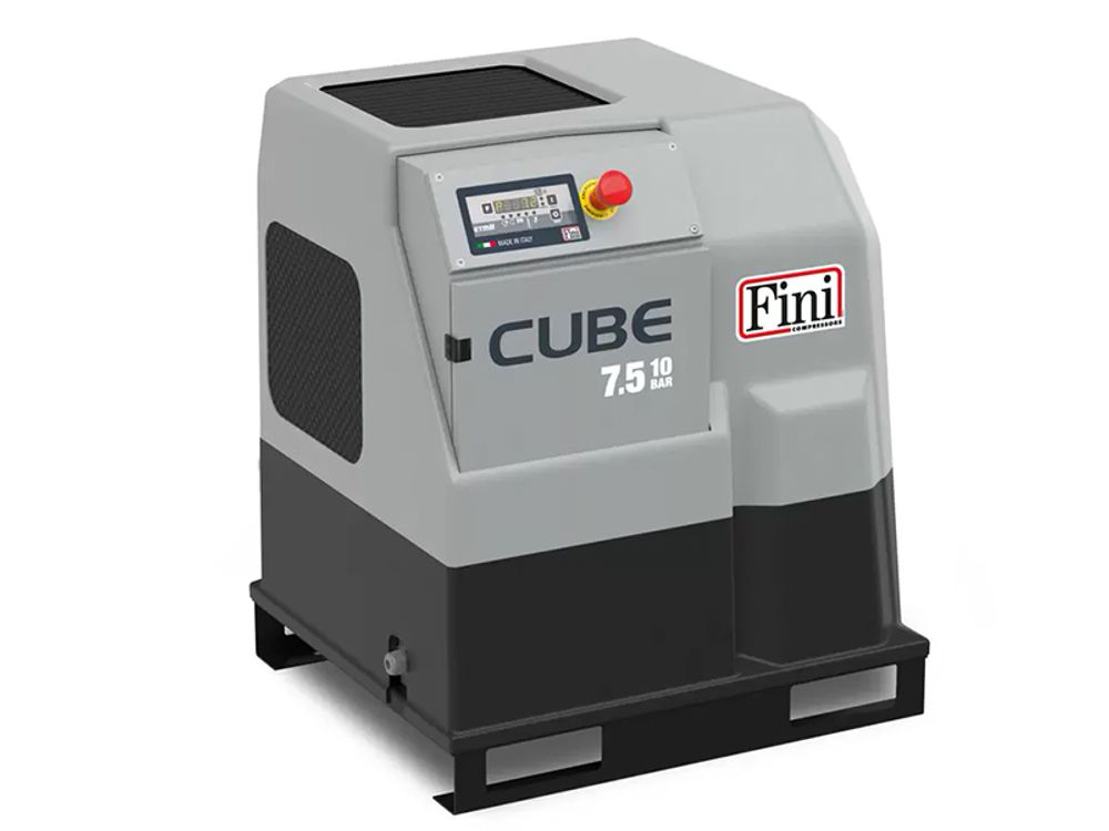 Маленький Винтовой компрессор FINI CUBE 7,5-10 65х58х75см
