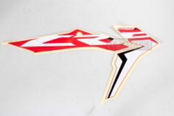 86191-KZZ-D10ZA. STRIPE, R. FR. SHROUD *TYPE1*. Honda CRF250L-M original decal on the radiator shroud