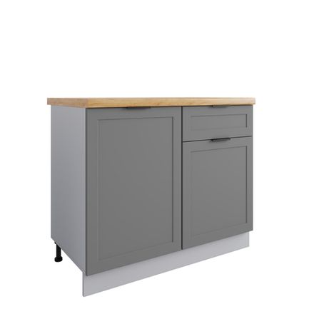 Кухня Модуль СШ 1000 Норма Перо Смоки