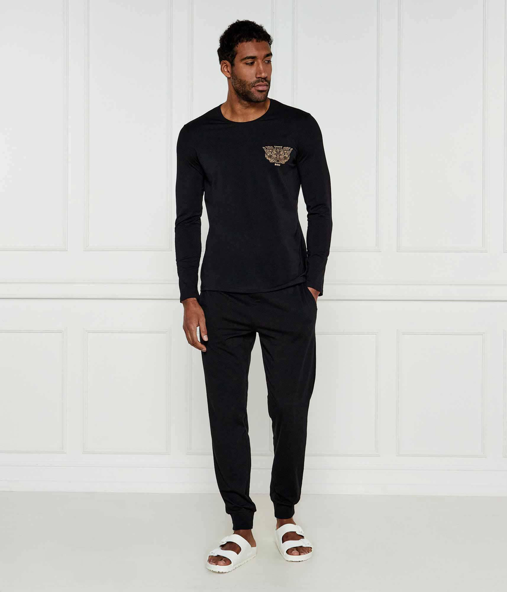 Пижамы LNY Long Set BOSS BLACK - черный(50514892)