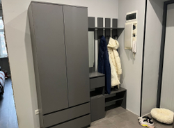 Шкаф двухстворчатый «Денвер» Графит