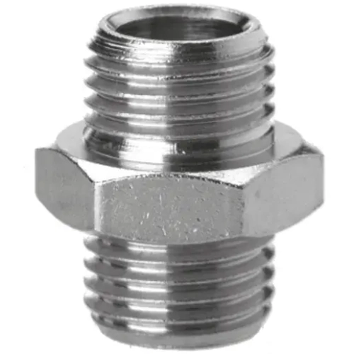 2501 1/4 Ниппель латунный НР/НР