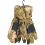 Перчатки туристические утепленные цвет мох L