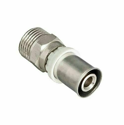 Муфта пресс-фитинг никел. ф26*1" нар.