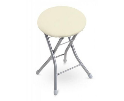 Табурет для кухни складной Мебель для дома Табуретка кухонная и для прихожей мягкая Nika Ника Слоновая кость АРТ ТБСК2/1