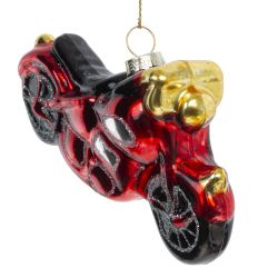 GAEM Украшение новогоднее "Мотоцикл" , L12 W3,5 H6 см