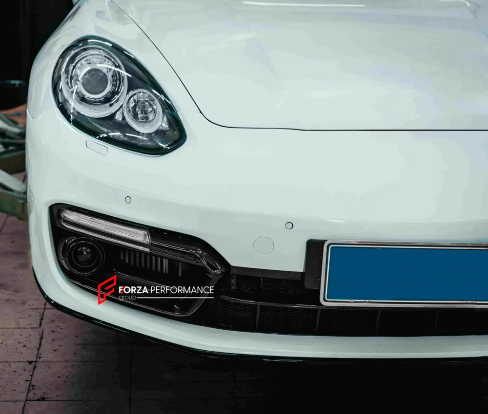 Передний бампер с LED фарами в стиле 971.1 2016–2020 для PORSCHE PANAMERA 970.2 2013–2016